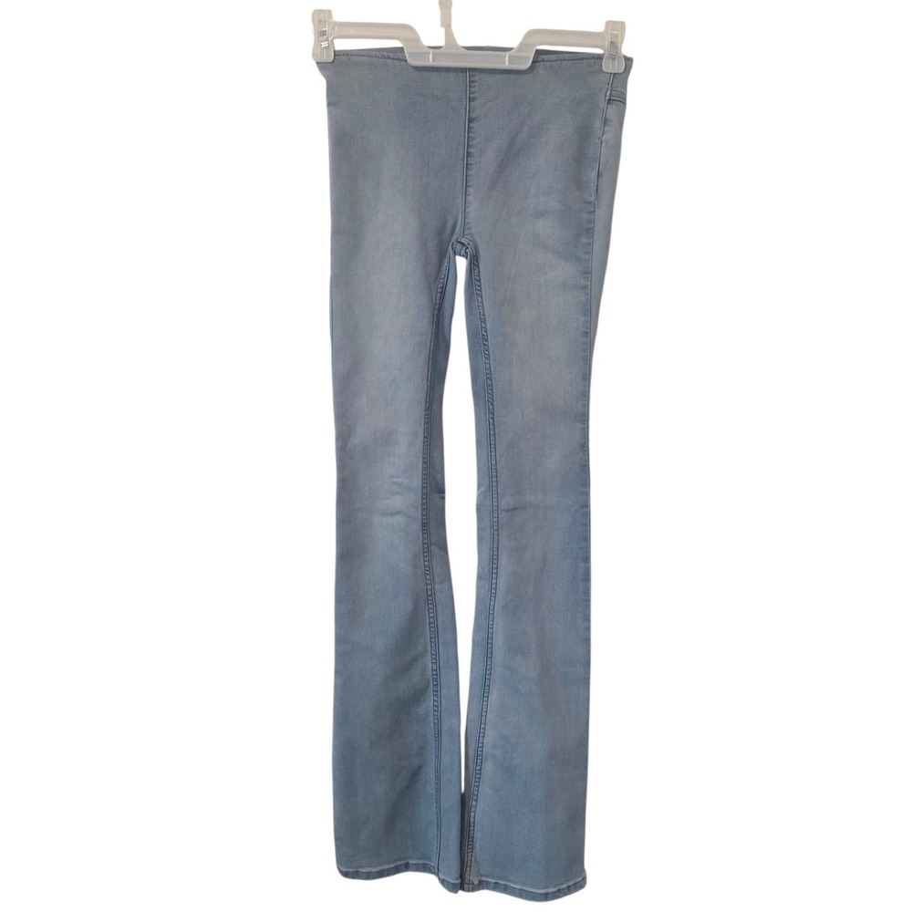 Free People We The Free Jeans Womens 24 Purple Penny Pull On